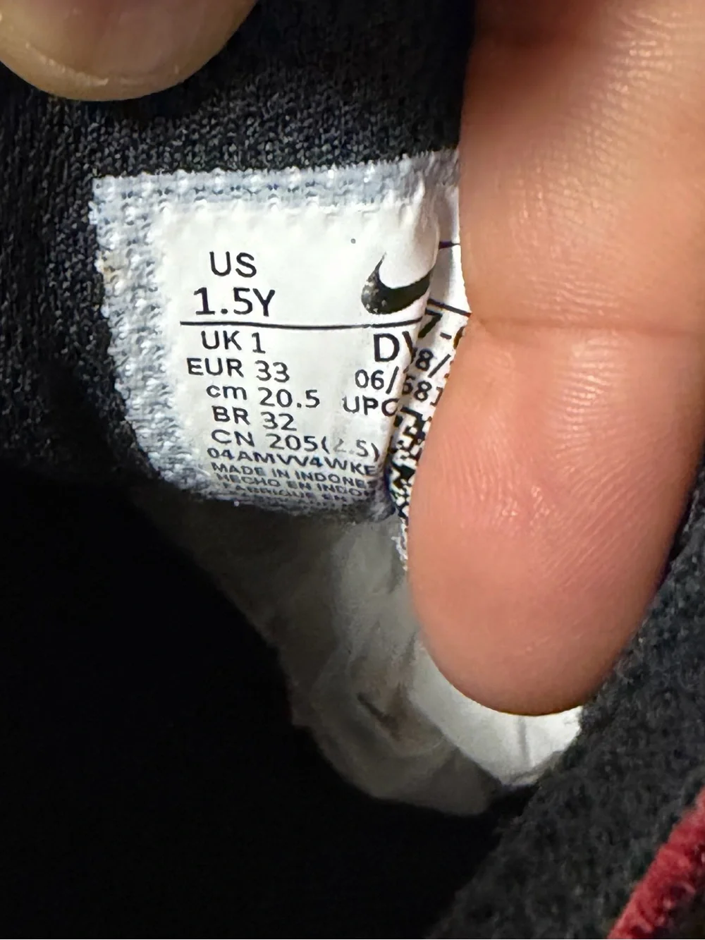 Nike Court Borough Low Recraft Sneakers Sz 1.5Y